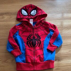 Marvel Red and Blue Superhero Kids Hoodie